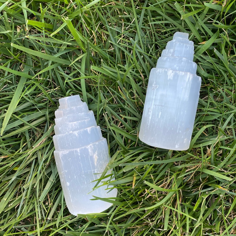 SELENITE Crystal Tower